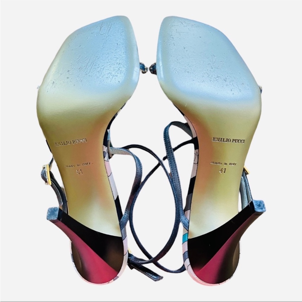 EMILIO PUCCI Jewel Rhinestone Sandals
Size 41 - Picture 7 of 16